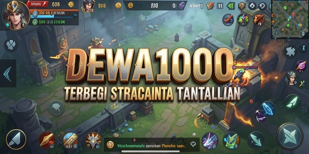Gameplay menarik dari DEWA1000 dengan berbagai strategi dan pertempuran.