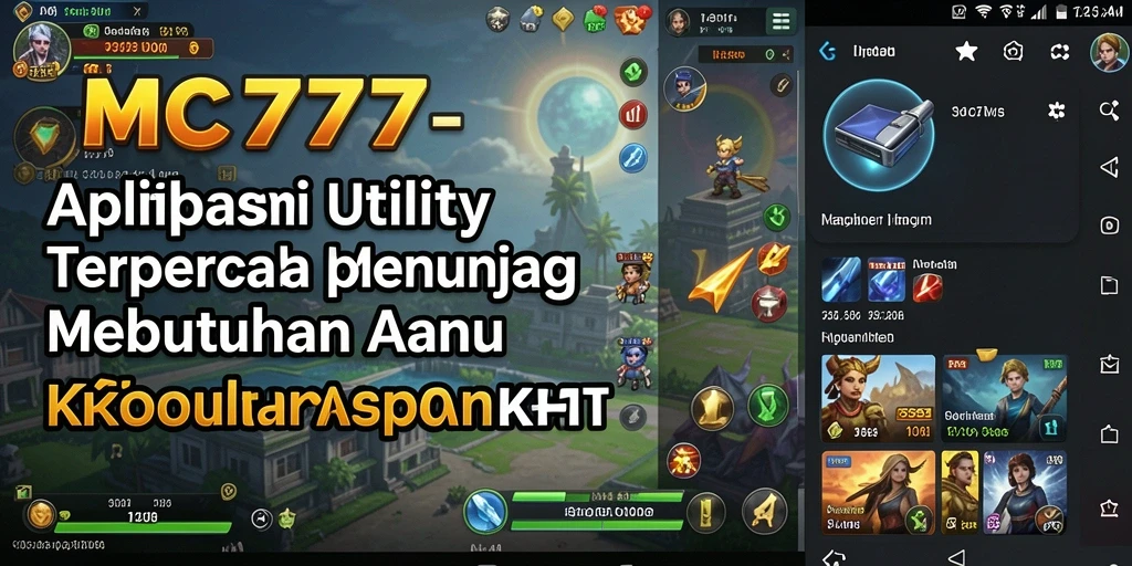 Screenshot utama MC777 menampilkan interface yang intuitif dan fitur-fitur bermanfaat.