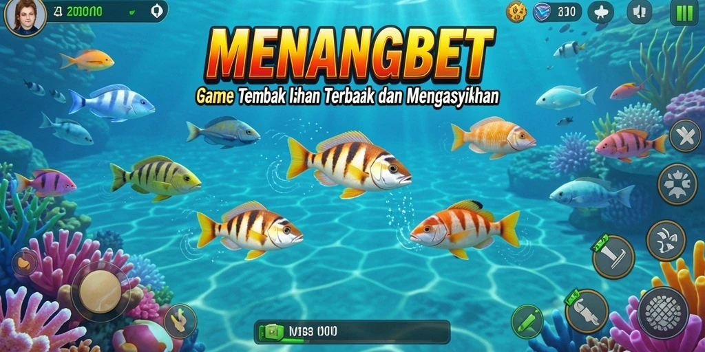 Screenshot MENANGBET menampilkan aksi seru Tembak Ikan.