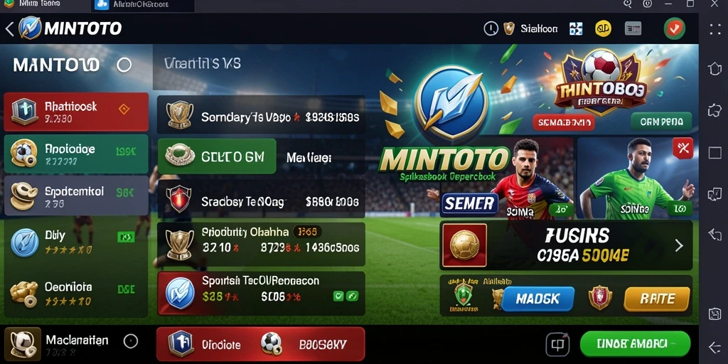 Tampilan gameplay MINTOTO yang menarik dan informatif.