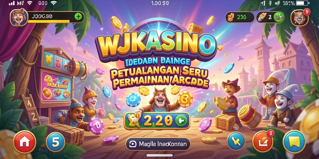 Tampilan gameplay seru di <strong>WJKASINO</strong> dengan beragam mini game.
